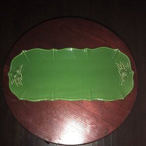 Sur La Table Green Platter